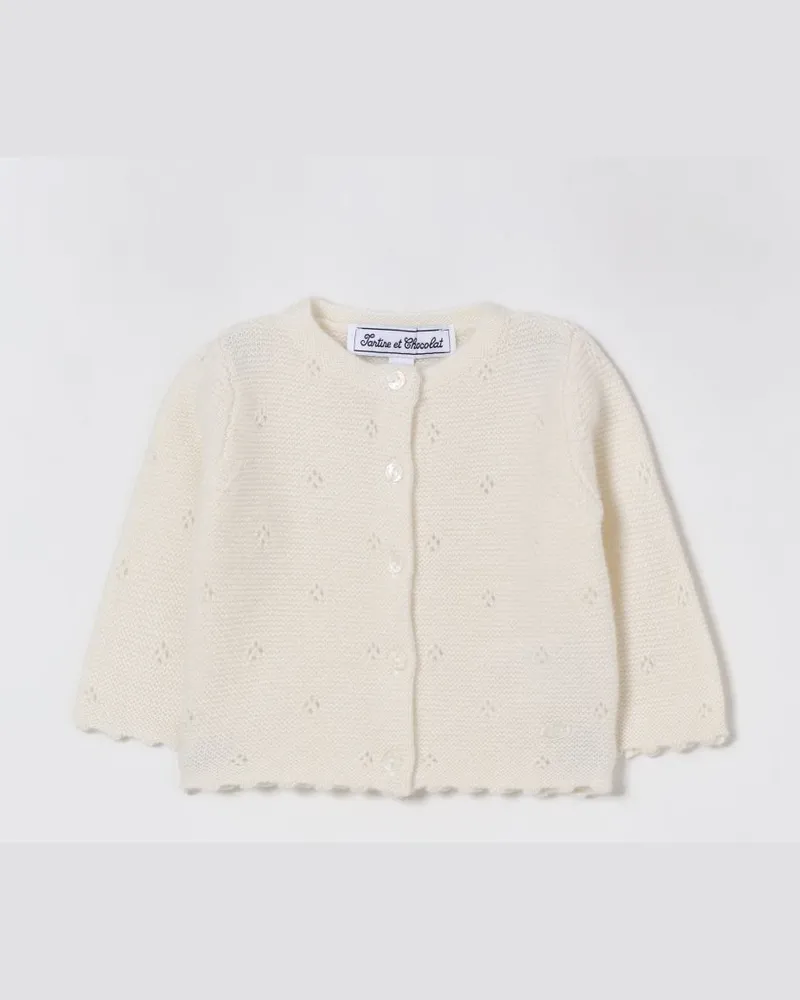 Tartine et Chocolat Pullover kinder Weiß