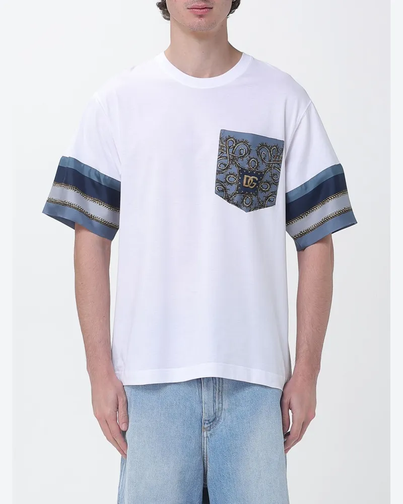 Dolce & Gabbana T-shirt herren Dolce & Gabbana Weiß
