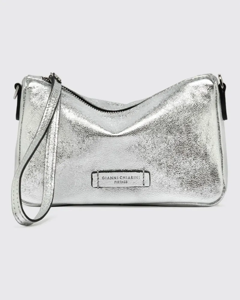Gianni Chiarini Schultertasche damen Club Marcella Silber