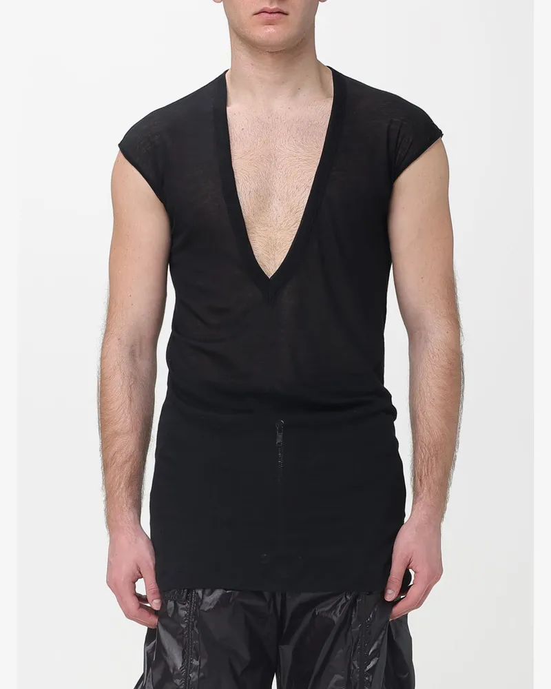 Rick Owens T-shirt herren Schwarz