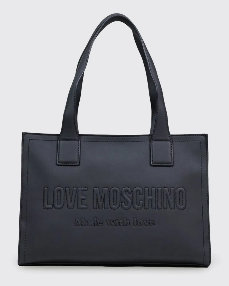 Moschino Schultertasche damen Schwarz