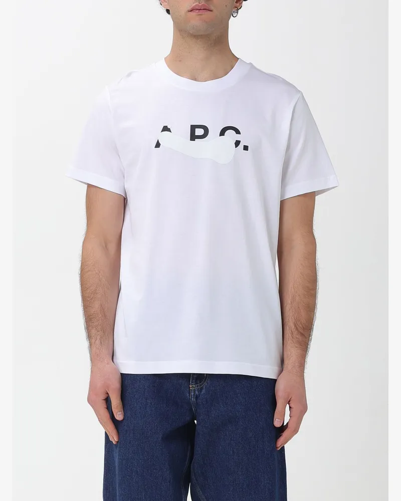 A.P.C. T-shirt herren Weiß