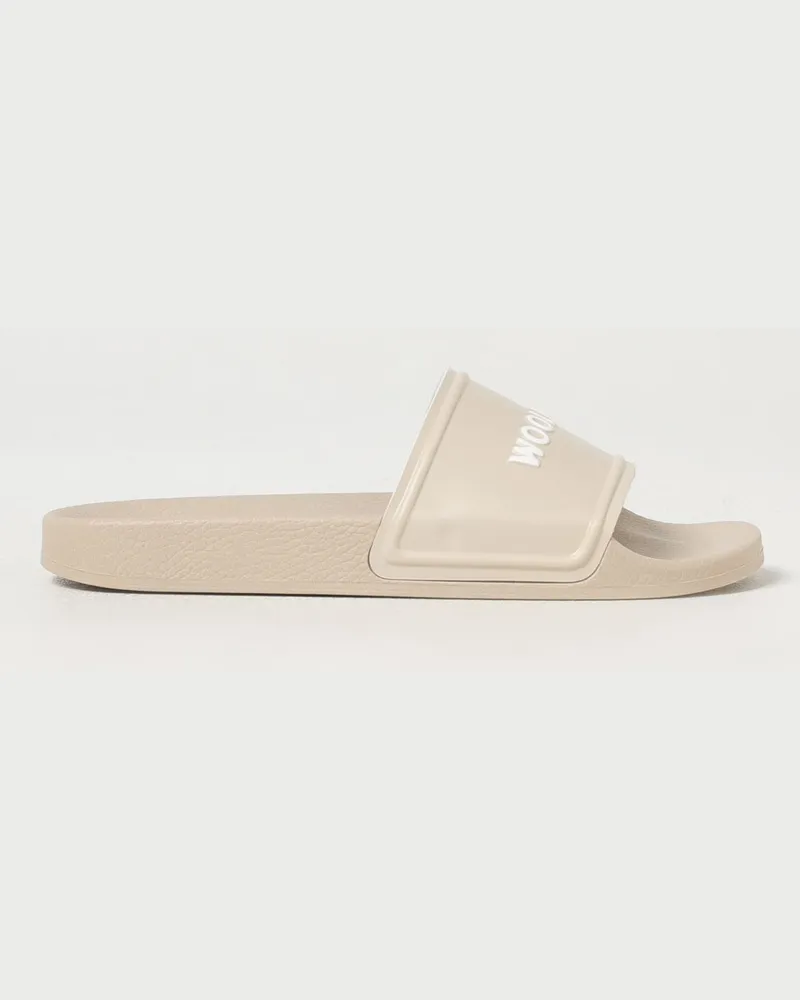 Woolrich Flache sandalen damen Beige