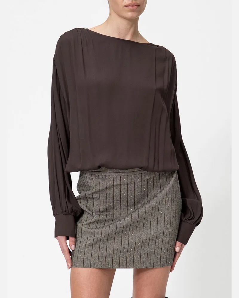 Twin-Set Top damen Braun