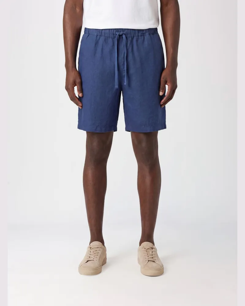 120% Lino Shorts herren Navy