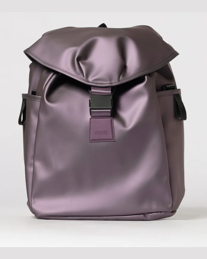 RAINS Wasserdichter Valera Rucksack aus Polyester Nude
