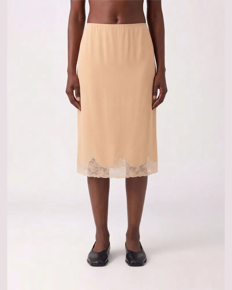 Saint Laurent Rock damen Beige