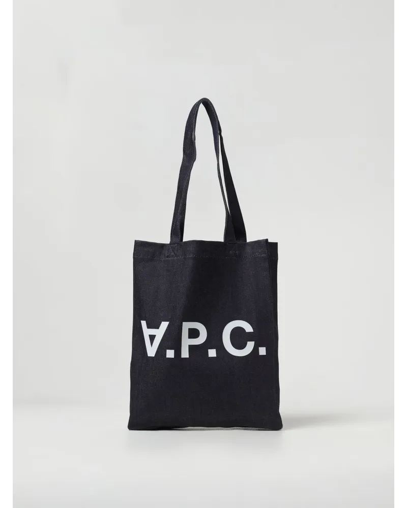 A.P.C. Handtasche Blau