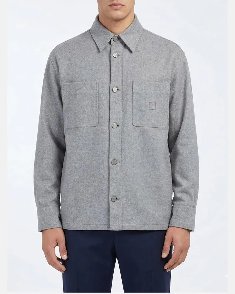 Fendi Jacke herren Grau