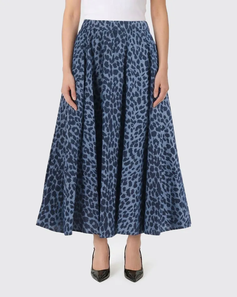 ASPESI Rock damen Blau