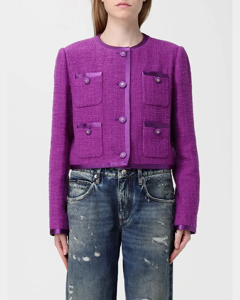 Dolce & Gabbana Jacke damen Dolce & Gabbana Violett