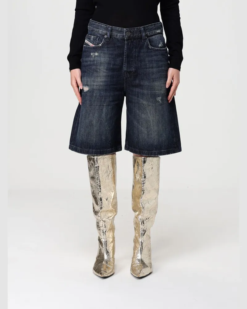 Diesel Shorts damen Schwarz