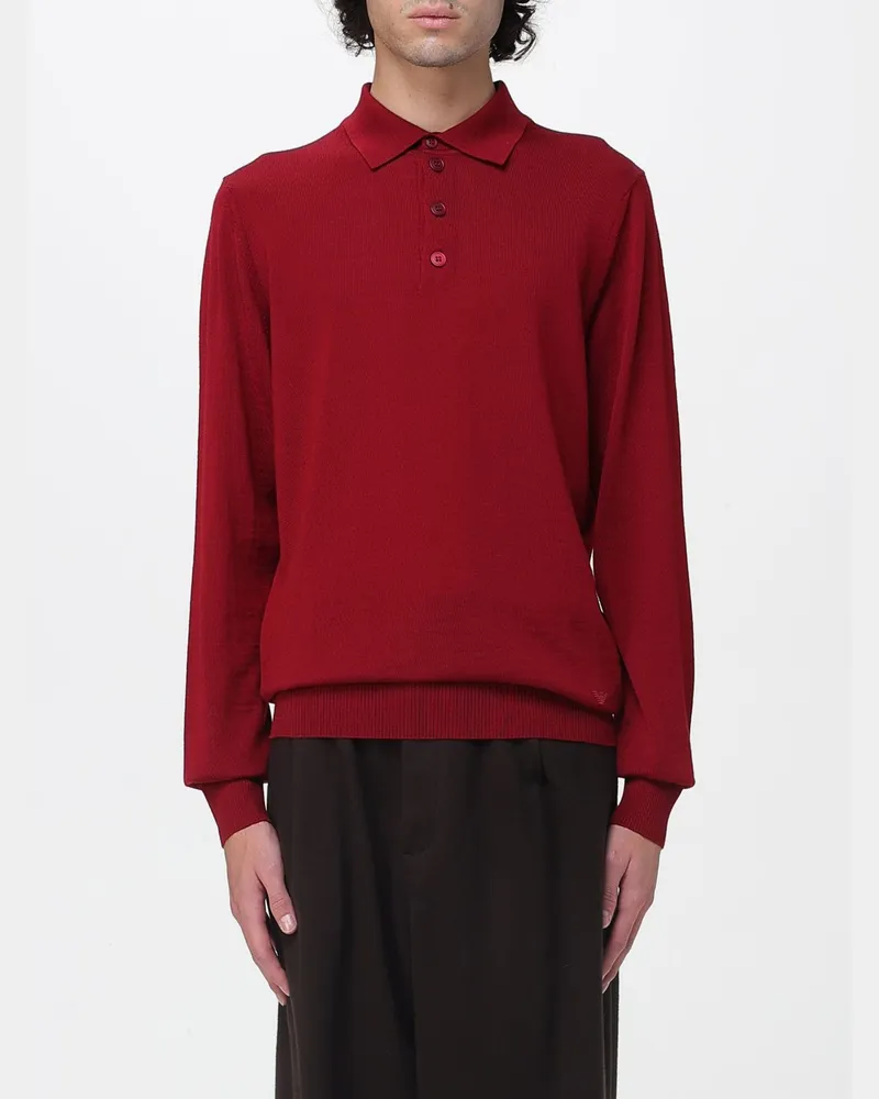 Emporio Armani Polo herren Rot