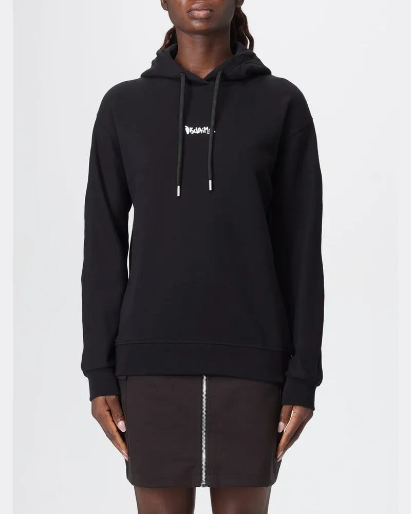 DISCLAIMER Sweatshirt damen Schwarz