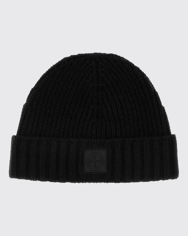 Stone Island Hut herren Schwarz