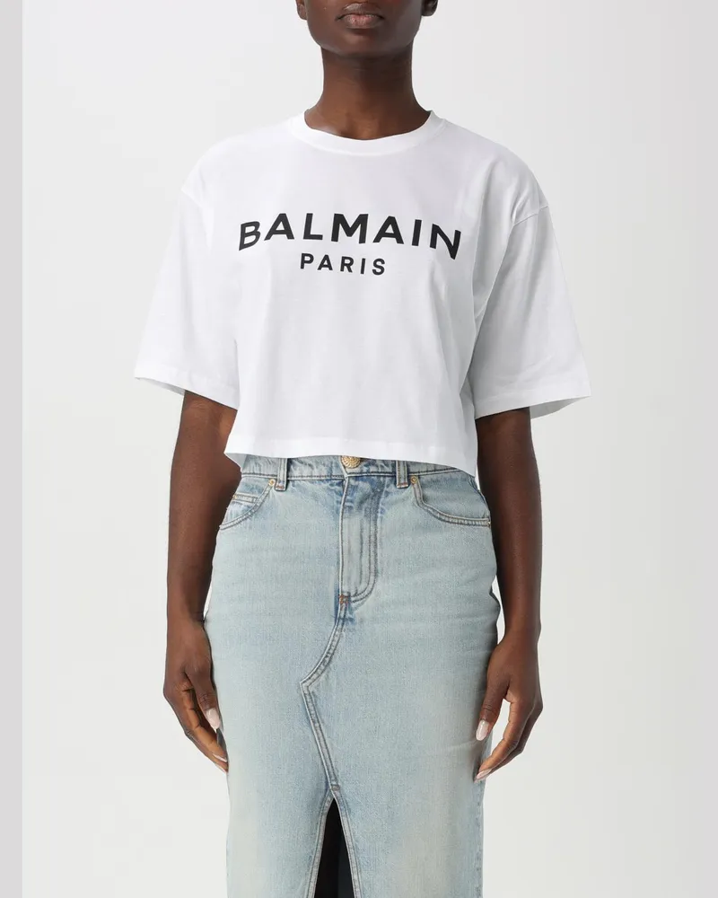 Balmain T-shirt damen Weiß