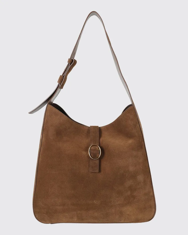 Orciani Gea Wildleder-Tasche Kakao