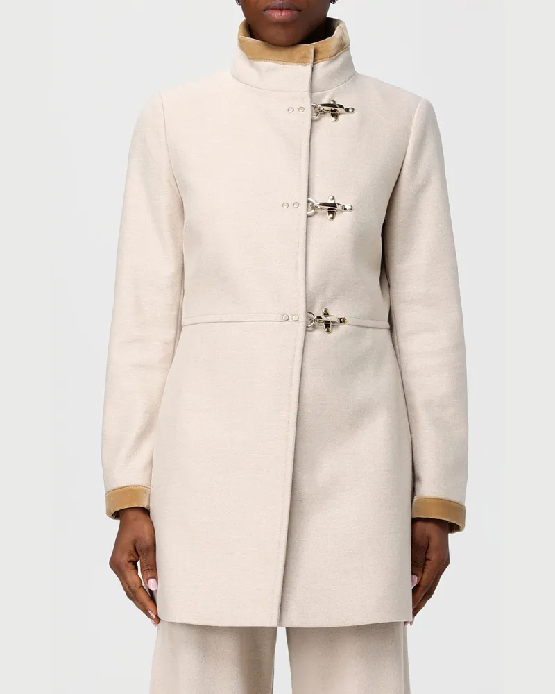 Fay Mantel damen Ivory
