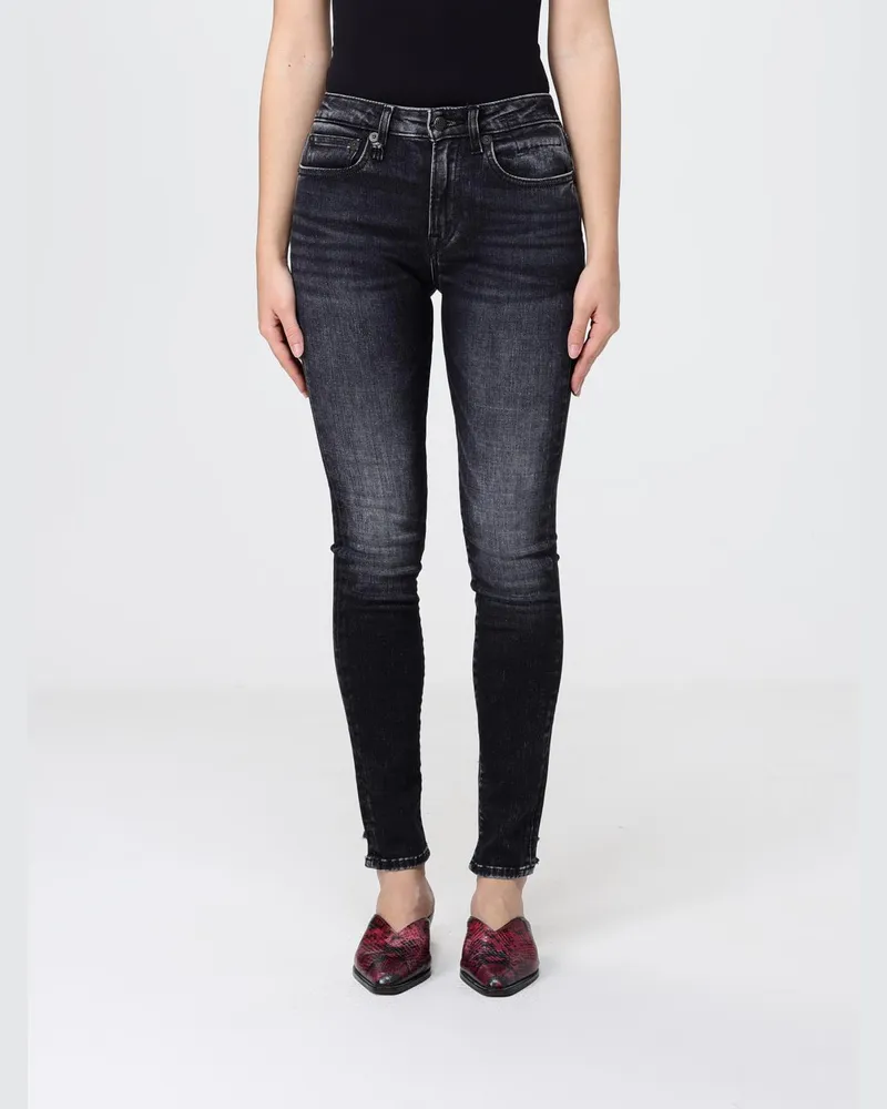 R13 Jeans damen Schwarz