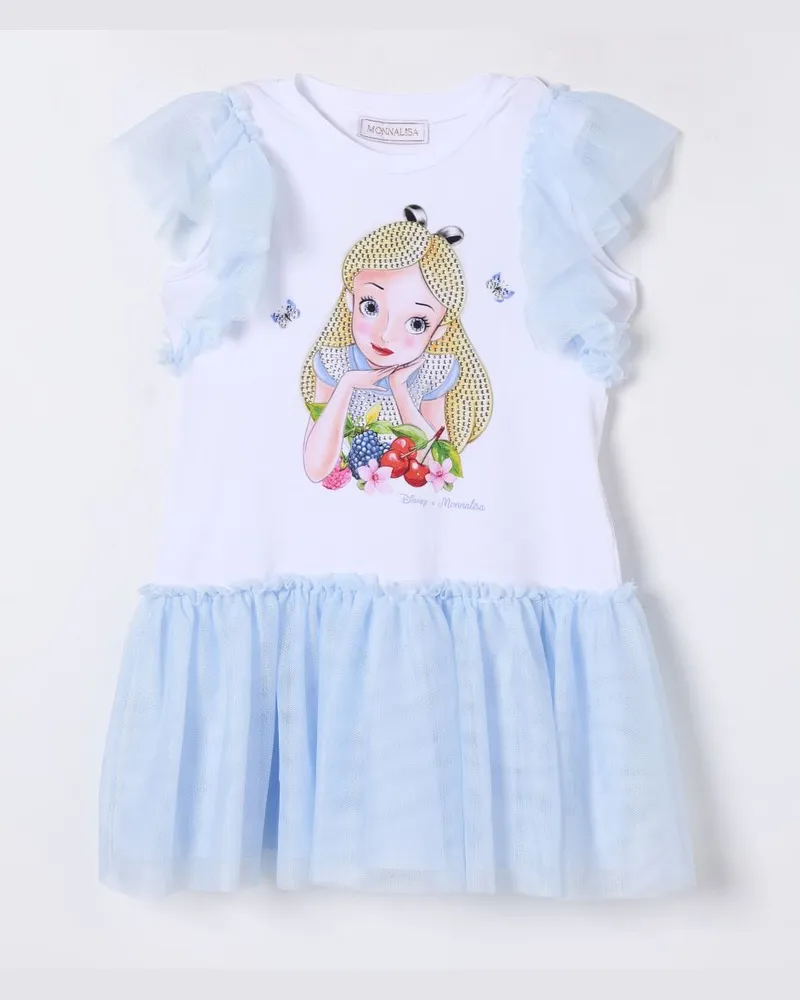 Monnalisa Kleid kinder Weiß