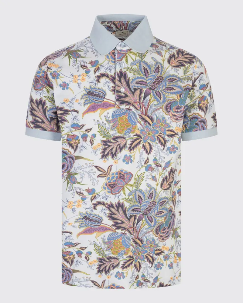 Etro Polo herren Blau