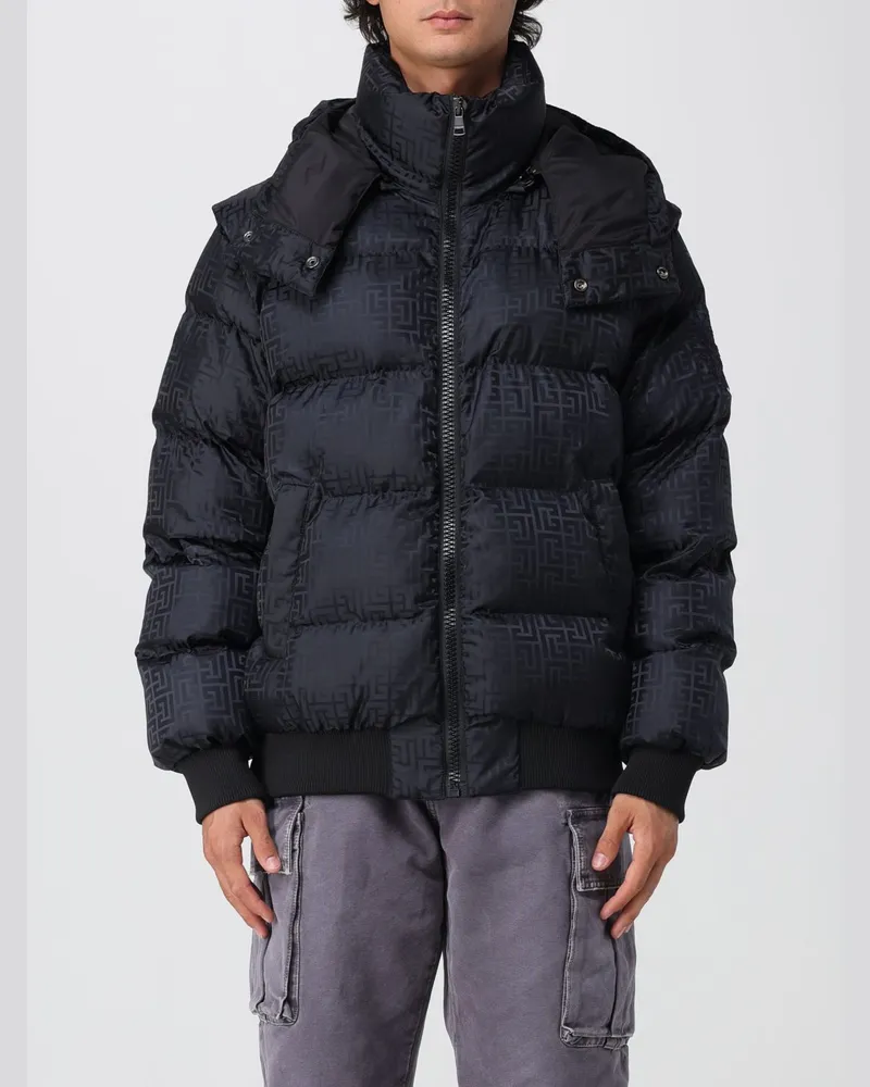 Balmain Jacke herren Schwarz