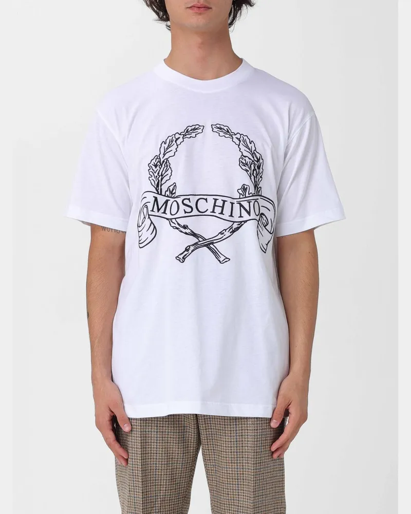 Moschino T-shirt herren Weiß