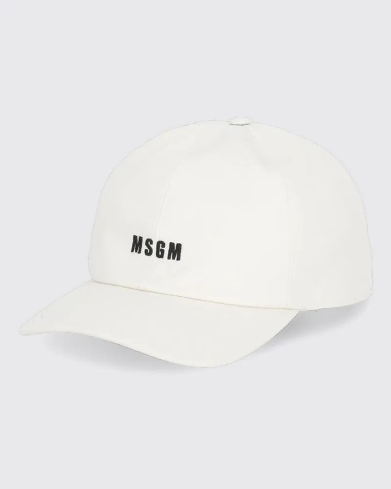 MSGM Hut herren Weiß