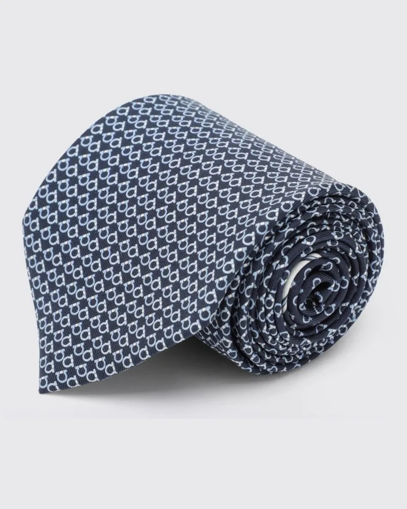 Ferragamo Krawatte herren Navy