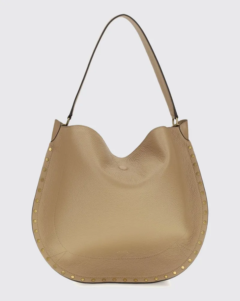 Isabel Marant Schultertasche damen Haselnuss