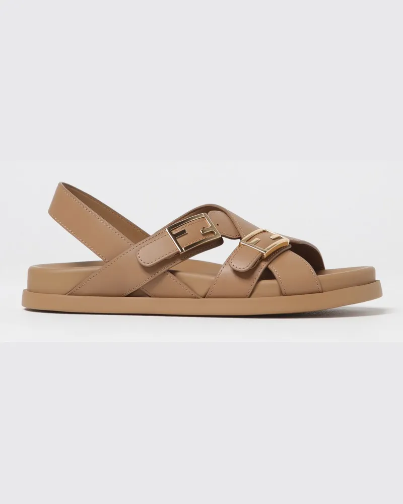 Fendi Schuhe damen Camel