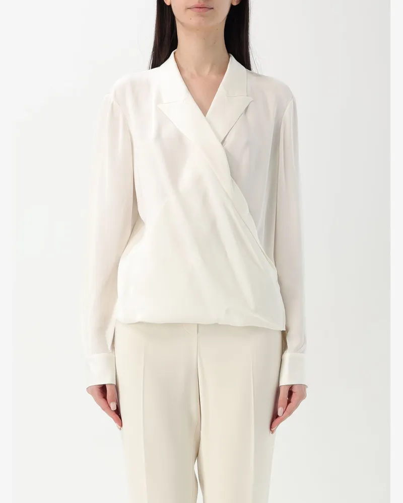 Theory Hemdbluse damen Ivory