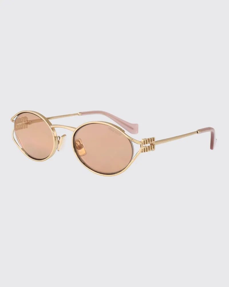 Miu Miu Sonnenbrille damen Gold