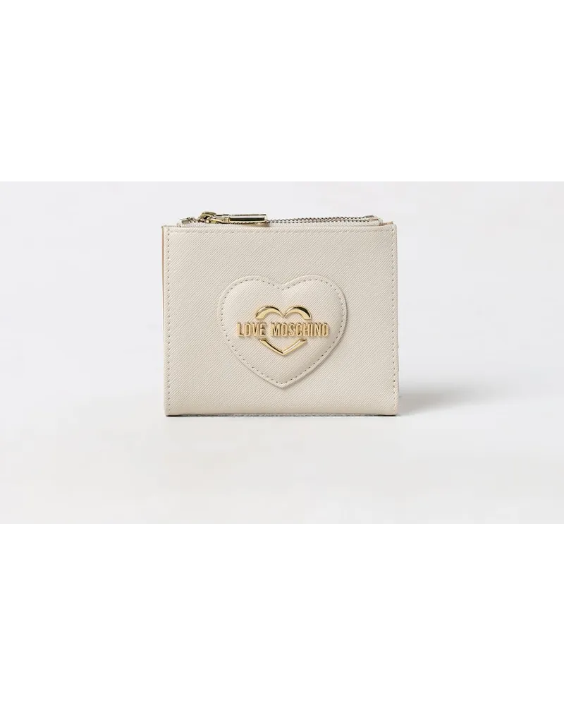 Moschino Geldbeutel Ivory