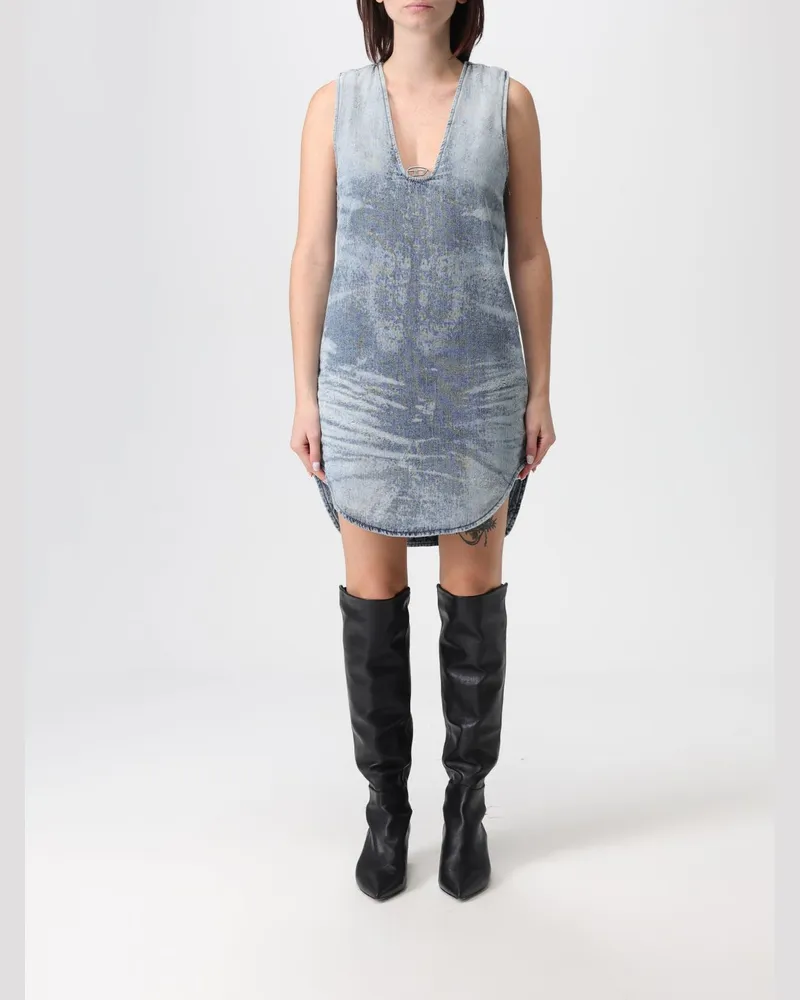 Diesel Kleid damen Blau