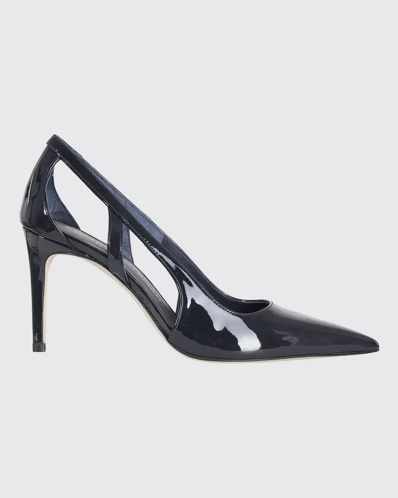 Stuart Weitzman Lackleder-Pumps Blau