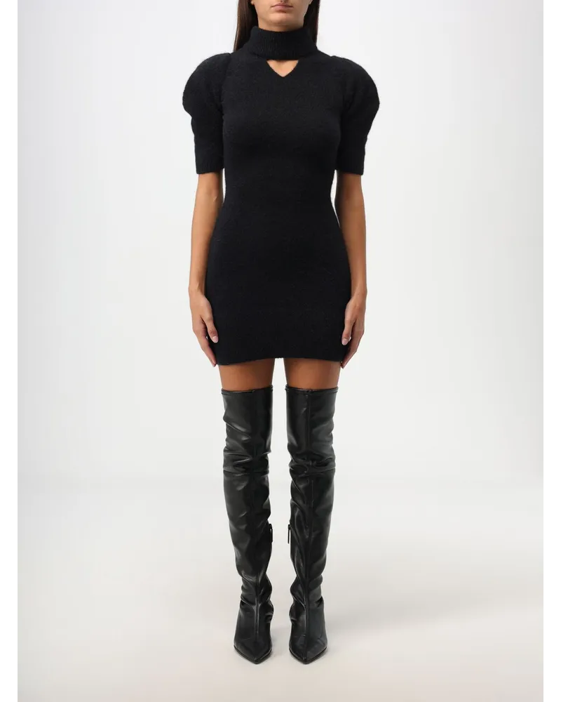 Patou Kleid damen Schwarz