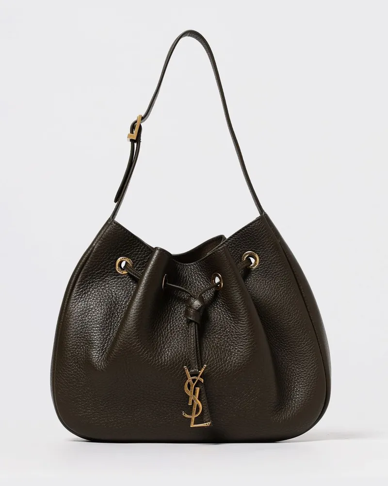 Saint Laurent Schultertasche damen Grün
