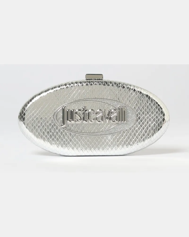 Just Cavalli Clutch damen Silber