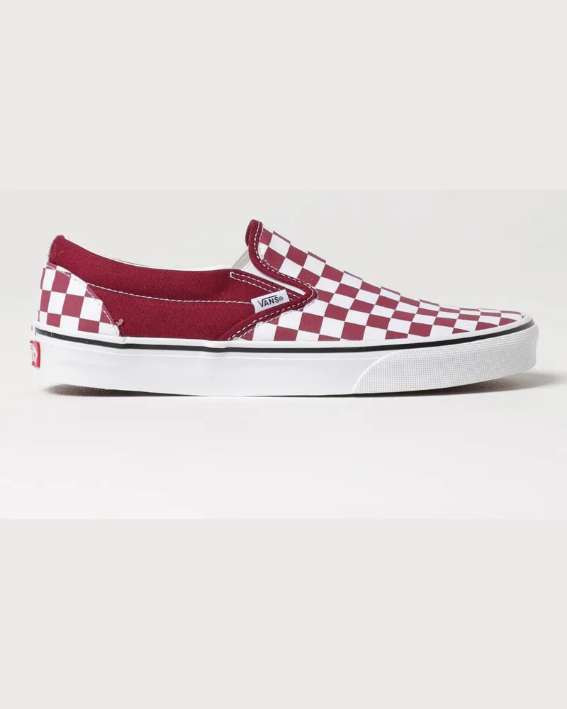 Vans Sneakers herren Burgunderrot