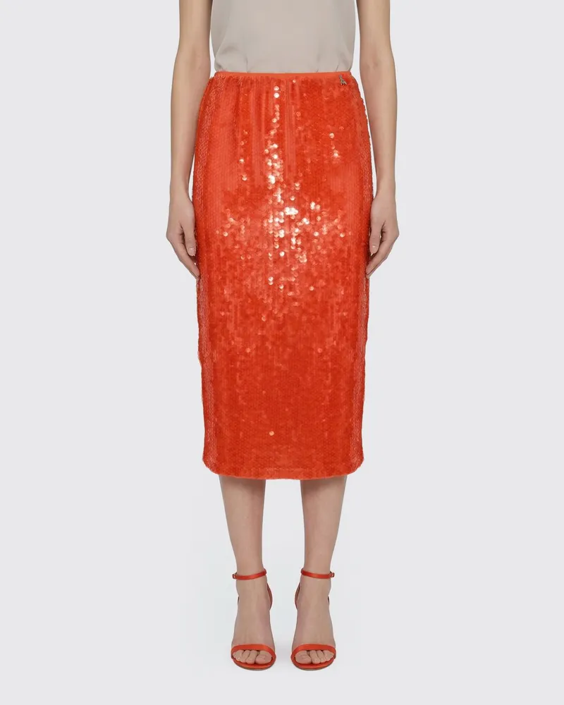 Patrizia Pepe Rock damen Orange