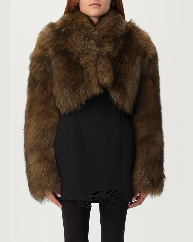Blumarine Mantel damen Schwarz