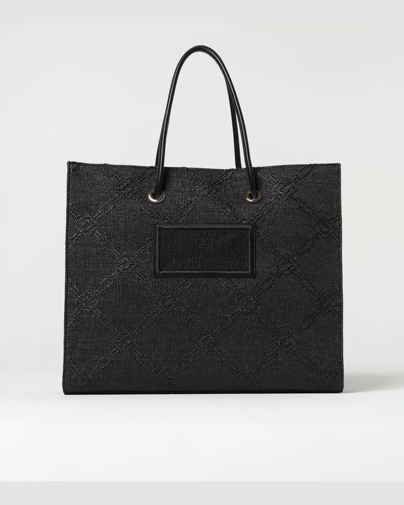 Elisabetta Franchi Schultertasche damen Schwarz