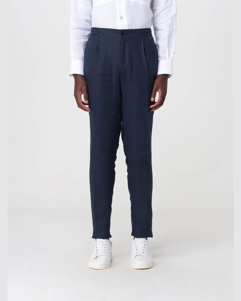 Kiton Hose herren Blau