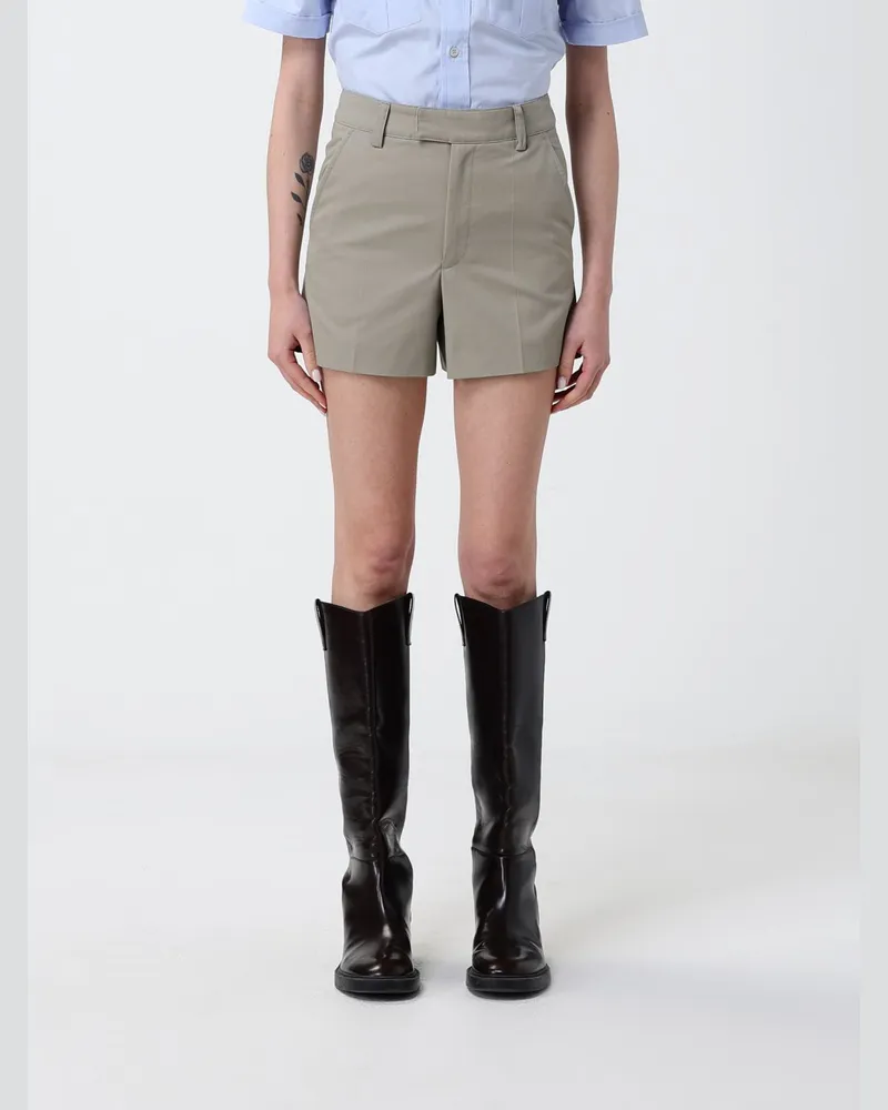 A.P.C. Shorts aus Baumwollmischung Grün