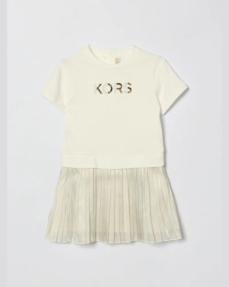 Michael Kors Baumwoll-T-Shirt-Kleid Weiß