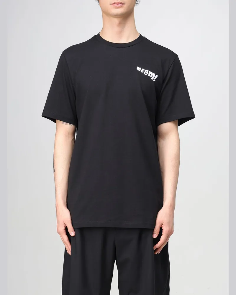 MSGM T-shirt herren Schwarz
