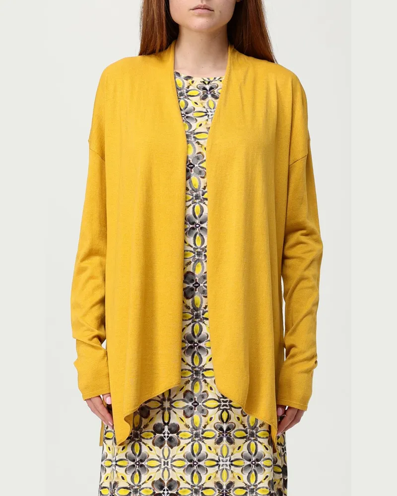 Maliparmi Strickjacke damen Gelb