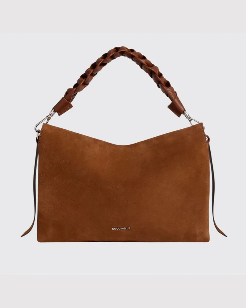 Coccinelle Schultertasche damen Burnt