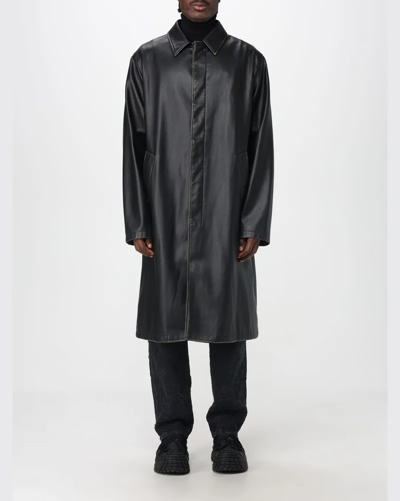 Diesel Trenchcoat herren Schwarz